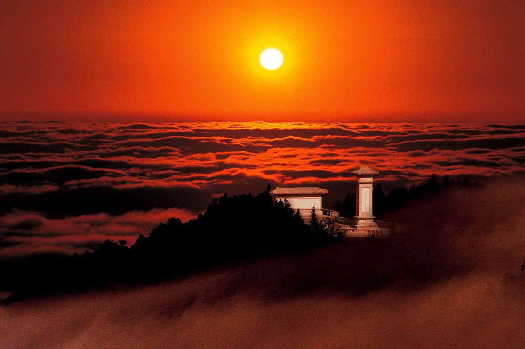 井冈山黄洋界日出