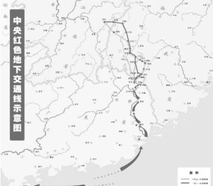 中央红色秘密交通线