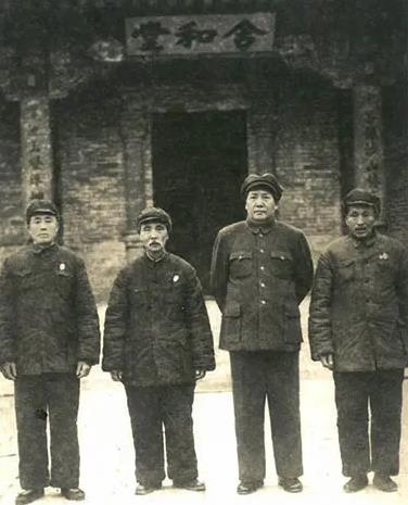 张有成、毛宇居、毛泽东、表兄文梅清