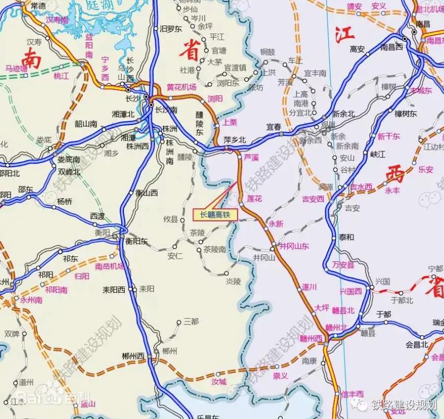 井冈山有望在2025年前通高铁