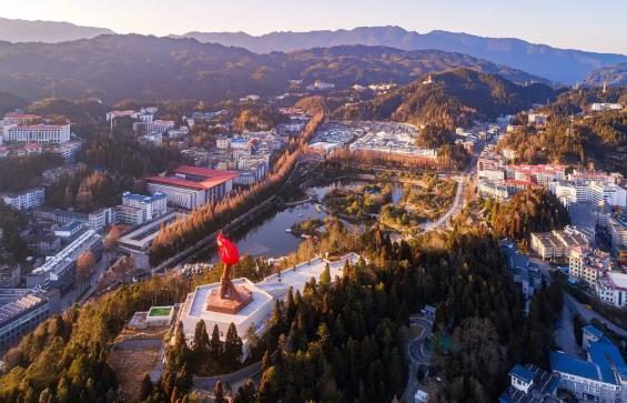 井冈山茨坪全景