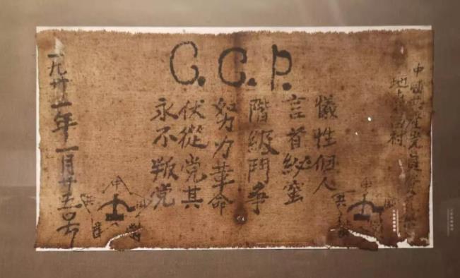 贺页朵入党誓词