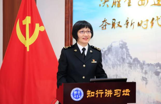 张格萍在赣江新区海关开展党史学习调研