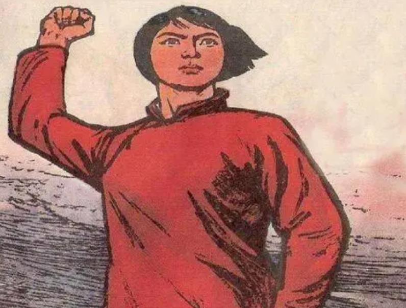 井冈山红色故事-吴月娥舍身跳崖震敌胆