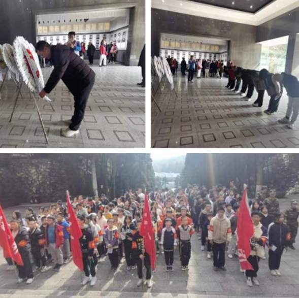 <a href=http://www.mzcmez.cn/base/jgs/31.html target=_blank class=infotextkey>井冈山革命烈士陵园</a>敬献花圈