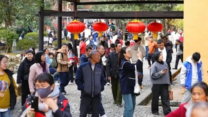 2025年春节期间井冈山旅游盛况