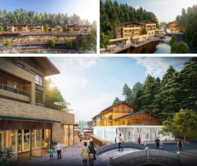 井冈山凌云街设计规划图