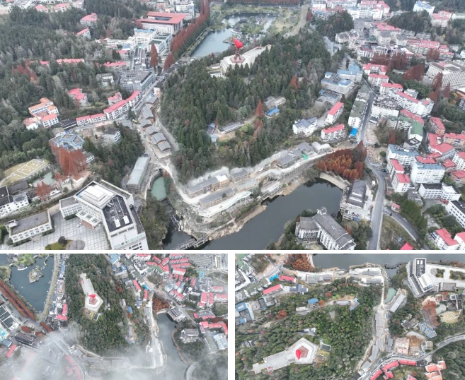 目前的井冈山凌云街