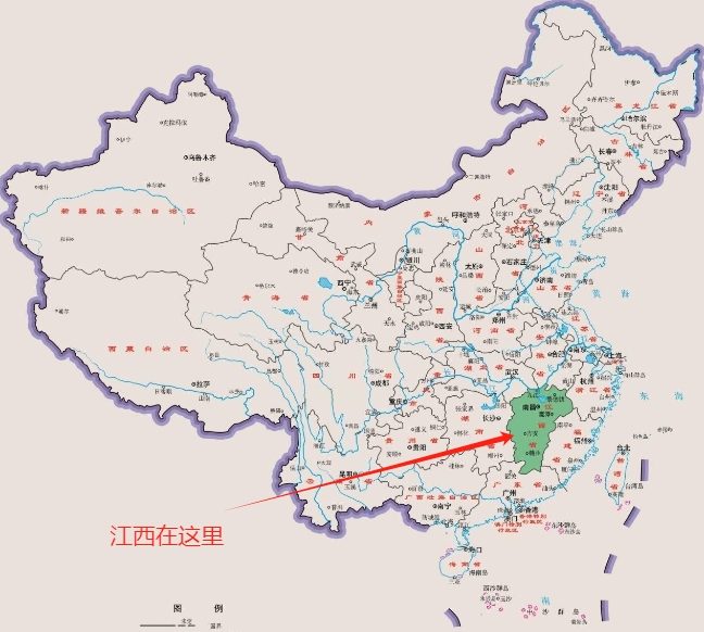 江西属于哪个省的,在南方还是北方呢