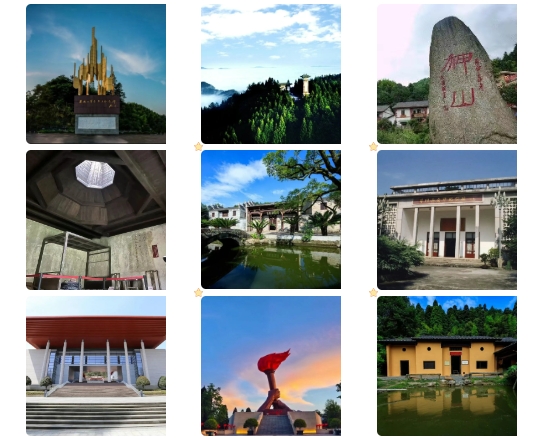 井冈山景点大全图