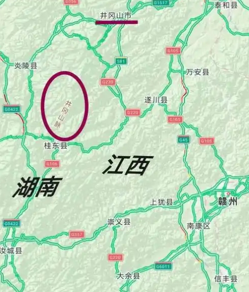 井冈山是江西哪里的名山_江西井冈山属于哪个地方的名山