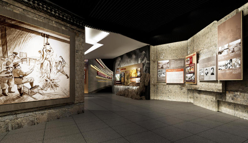 井冈山“三送红军到拿山”陈列馆