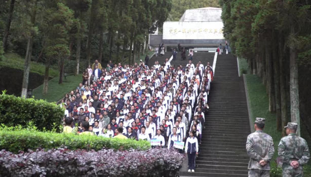 北京57中学学子在井冈山开展沉浸式红色研学活动