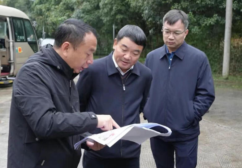 廖东生实地调研红色研学基地点位规划与改造